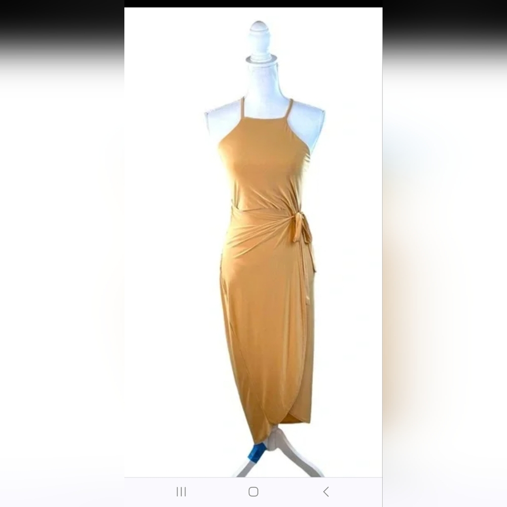 CLUB L.London maxi dress Asos Strappy  Wrap Skirt Dress.Size 20